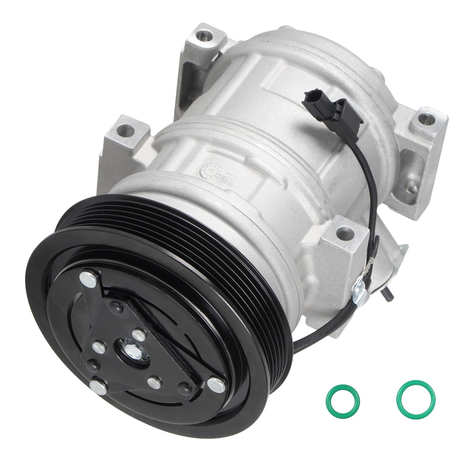 TadaMark compressor front view showing complete unit and fitment benefit