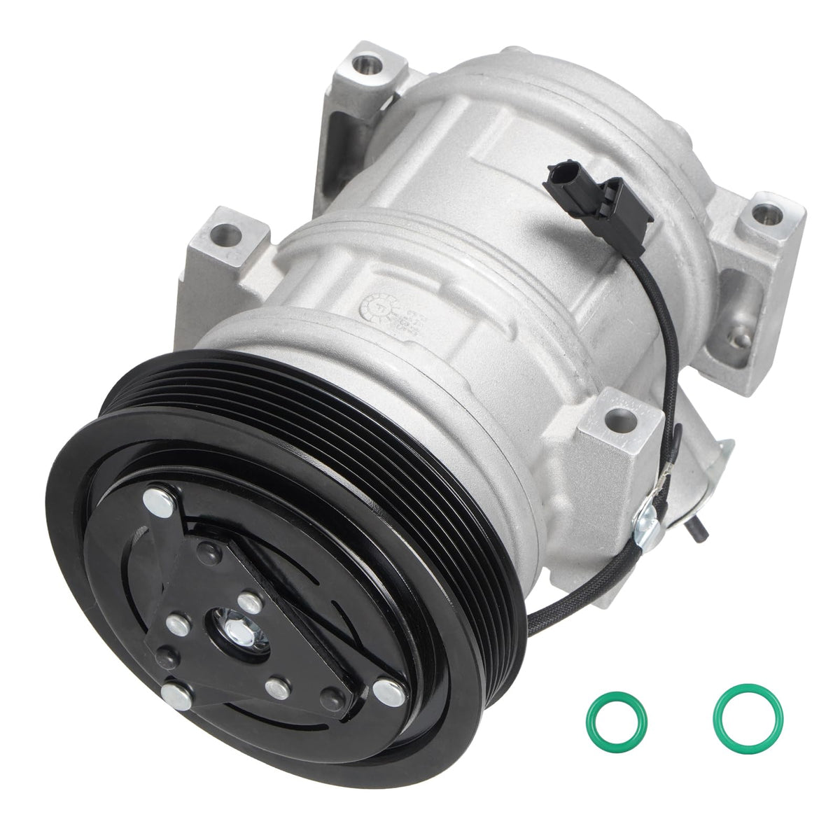 TadaMark compressor front view showing complete unit and fitment benefit