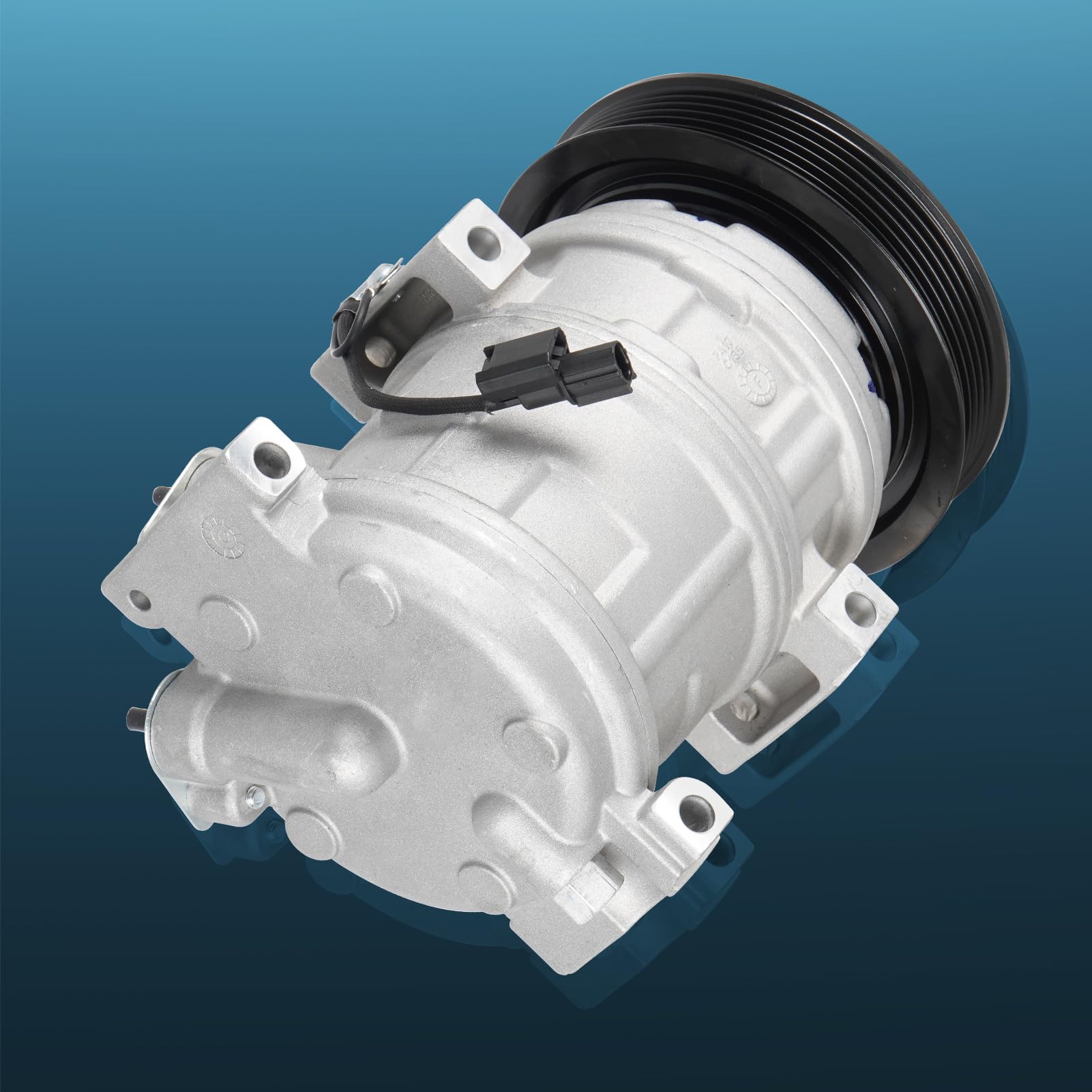 TadaMark compressor next to ruler showing scale and installation planning benefit