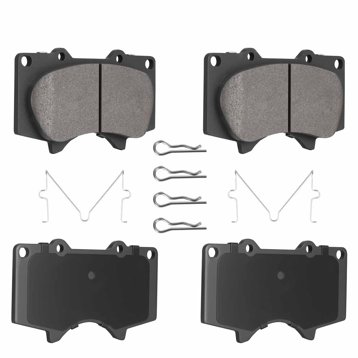 TadaMark front brake pads boxed showing model fit and package benefit