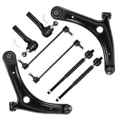 TadaMark front lower control arms kit front view showing complete replacement set
