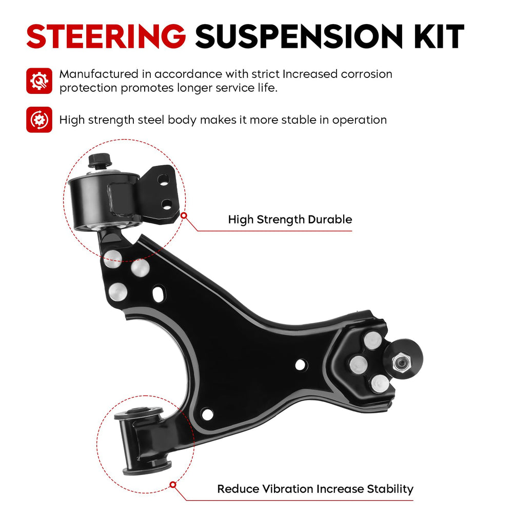 TadaMark close-up of control arm bushing detail showing durable material for longer life