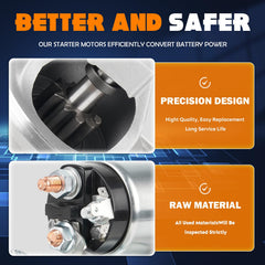 TadaMark starter mounting flange detail highlighting secure attachment