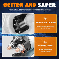 TadaMark starter side profile illustrating compact PMGR design and strength