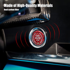 TADYAO installed in Corvette C8 console demonstrating clean fit and stylish interior accent
