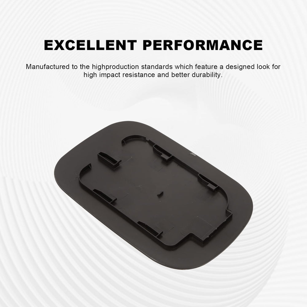 Taesayl fuel door size comparison beside ruler showing compact dimensions for correct fit