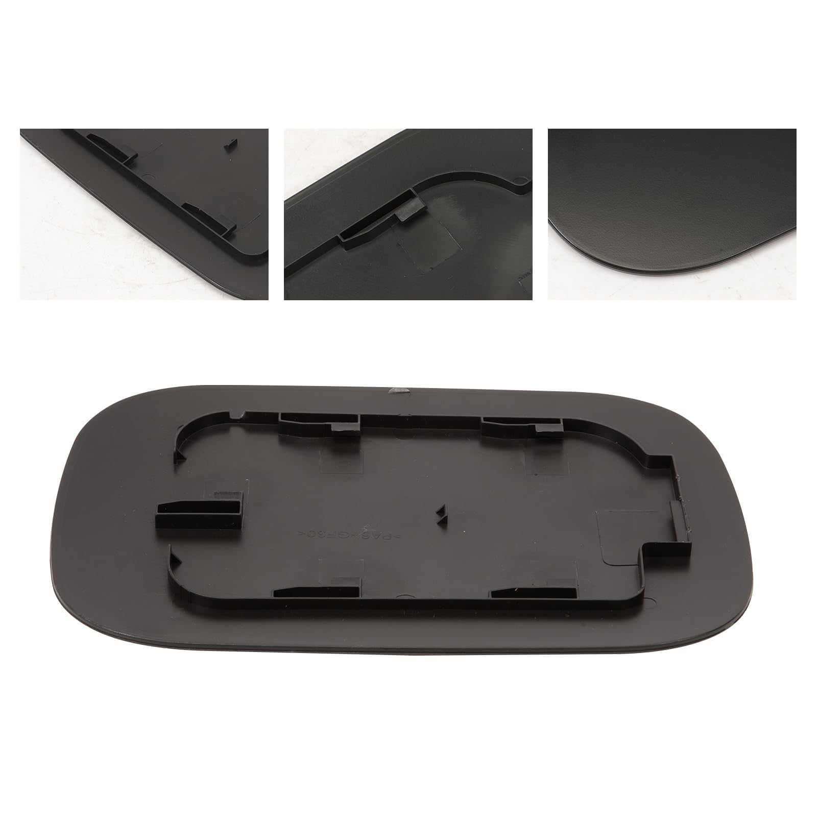 Taesayl fuel door texture detail showing ABS finish and paint-ready surface