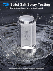 TAGMORE 19mm hex socket view highlighting drive fit and easy installation