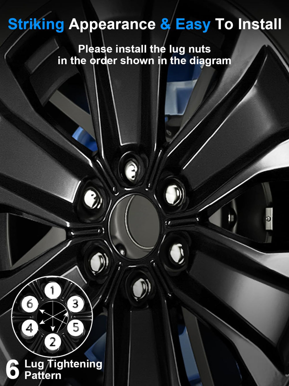TAGMORE product label and spec sheet showing fitment list and technical details