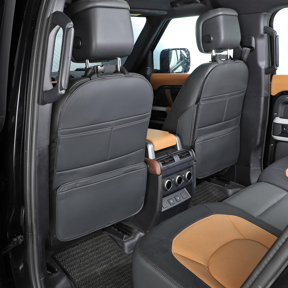TAIKOO installed in family car demonstrating tidy rear-seat organization