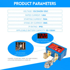 TAINECTC mounted on battery negative terminal for secure isolation benefit