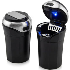 TAKAVU front view showing silver ashtray and compact design benefit