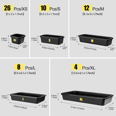 Takytao XL tray close-up highlighting size for long tools and easy access