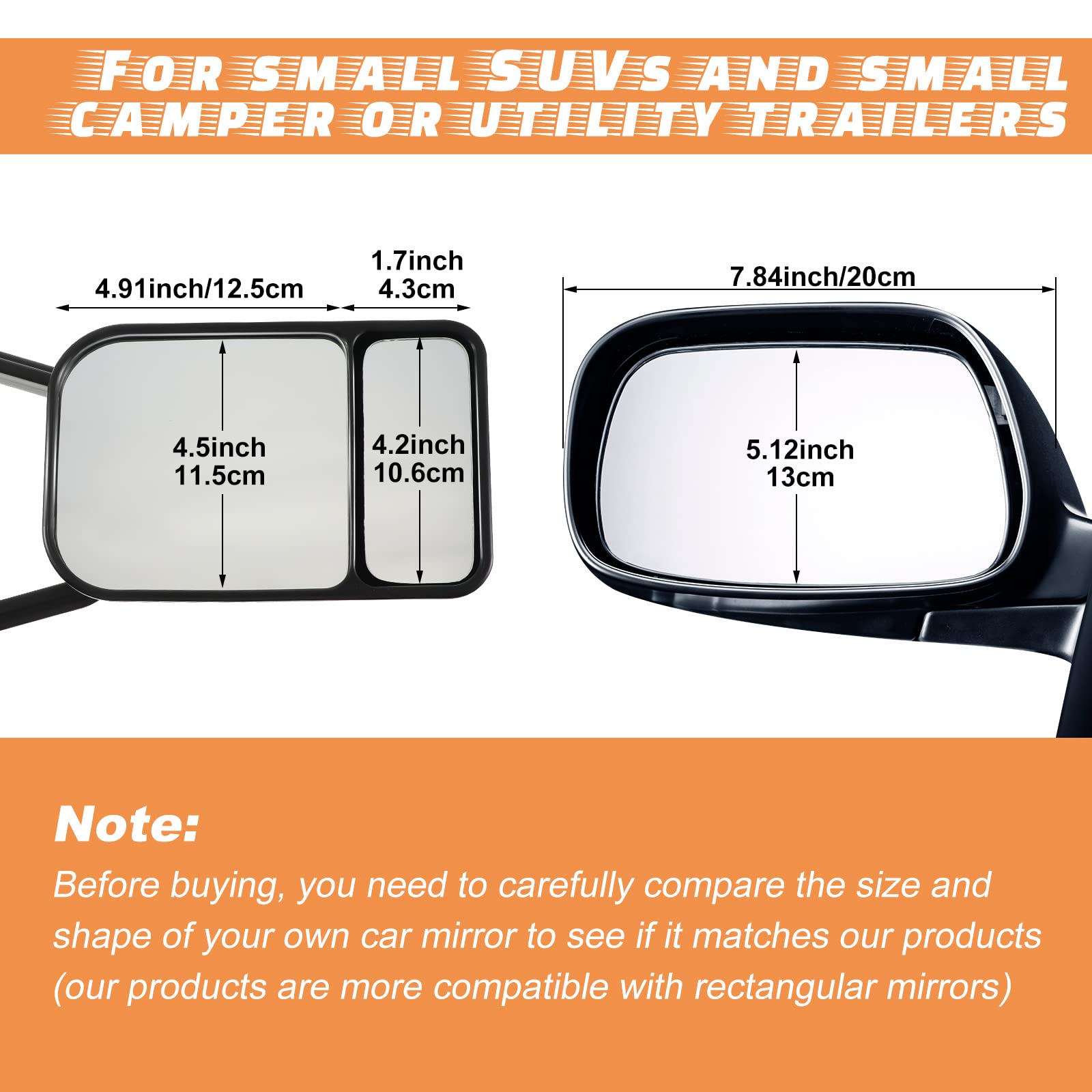 Tallew mirror rotated 360 degrees showing adjustable angles for precise alignment
