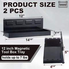 Tandefio magnet close-up highlighting strong attachment to metal surfaces for secure storage