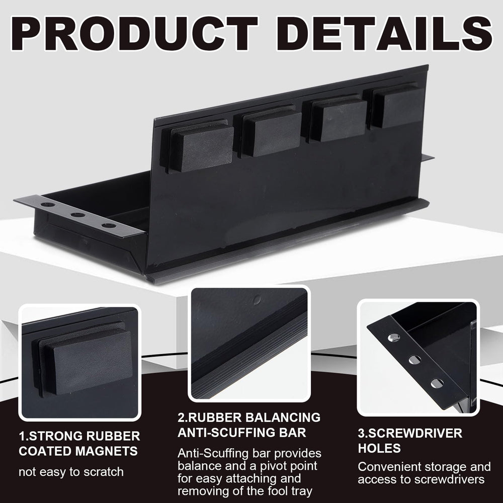 Tandefio spray can holder storing cans neatly to prevent spills and free bench space