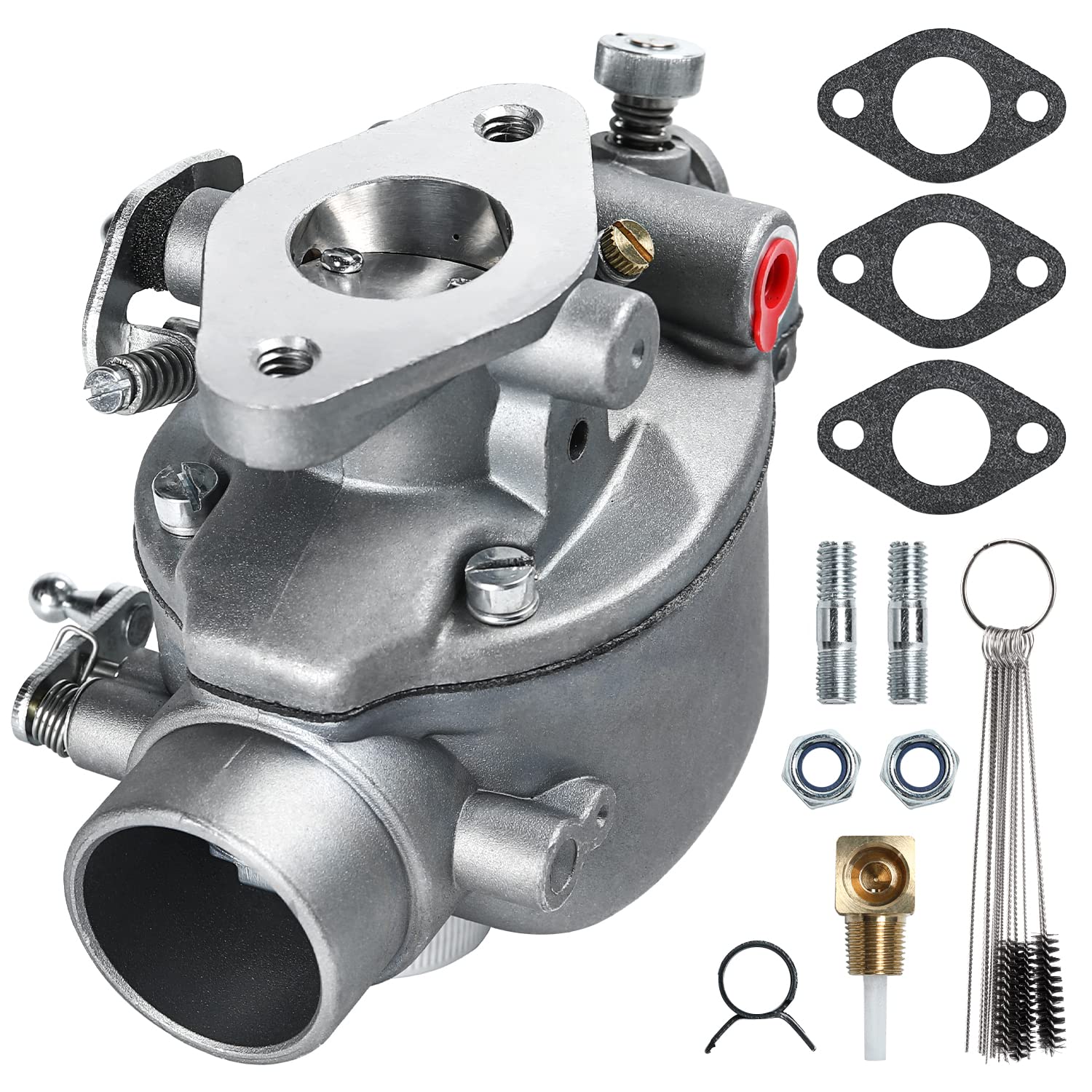 TANG carburetor front view showing mounting points and accurate fit benefits
