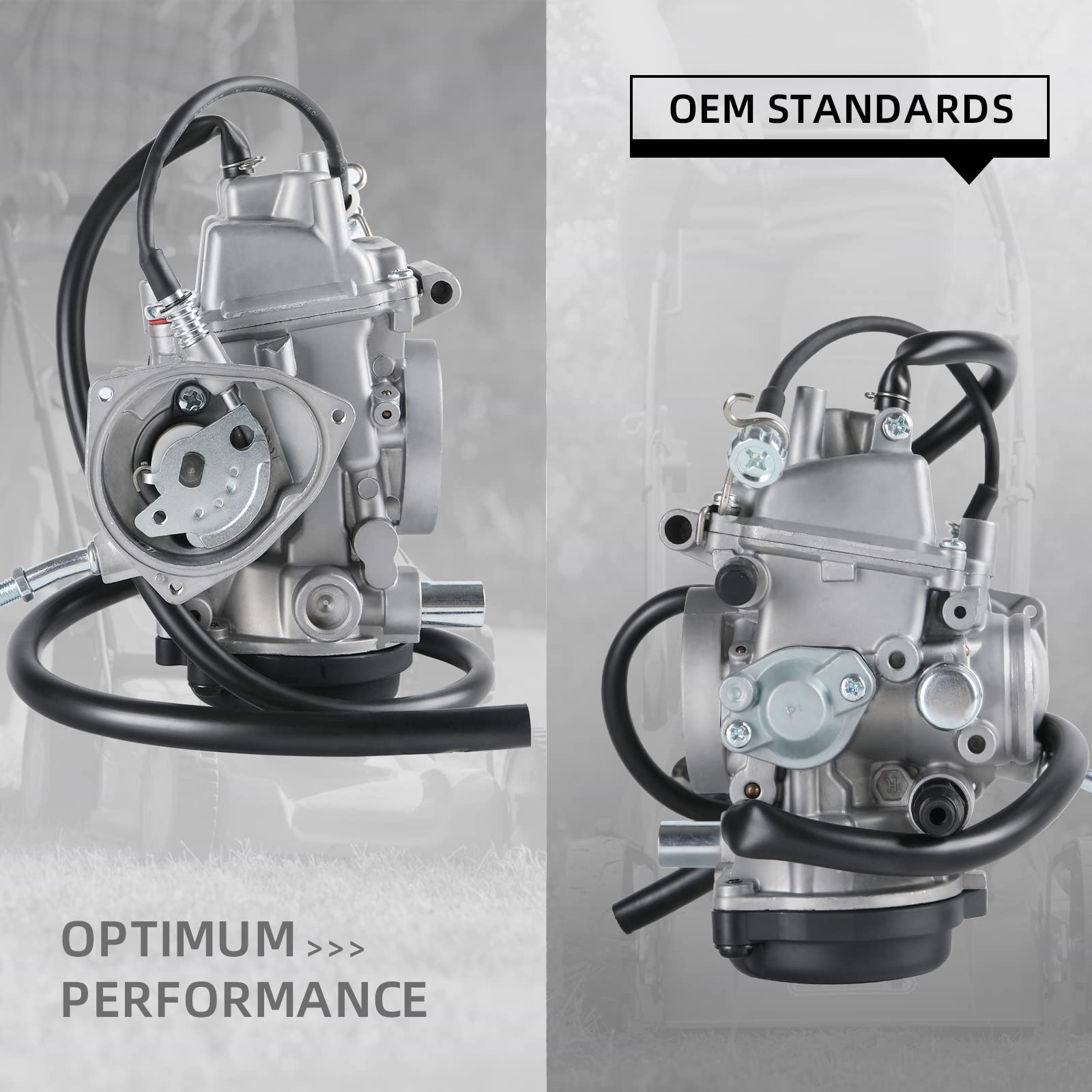 TANG carburetor beside ruler showing scale to confirm correct dimensions and fit
