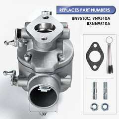 TANG carburetor top bowl detail highlighting OEM-standard construction benefit
