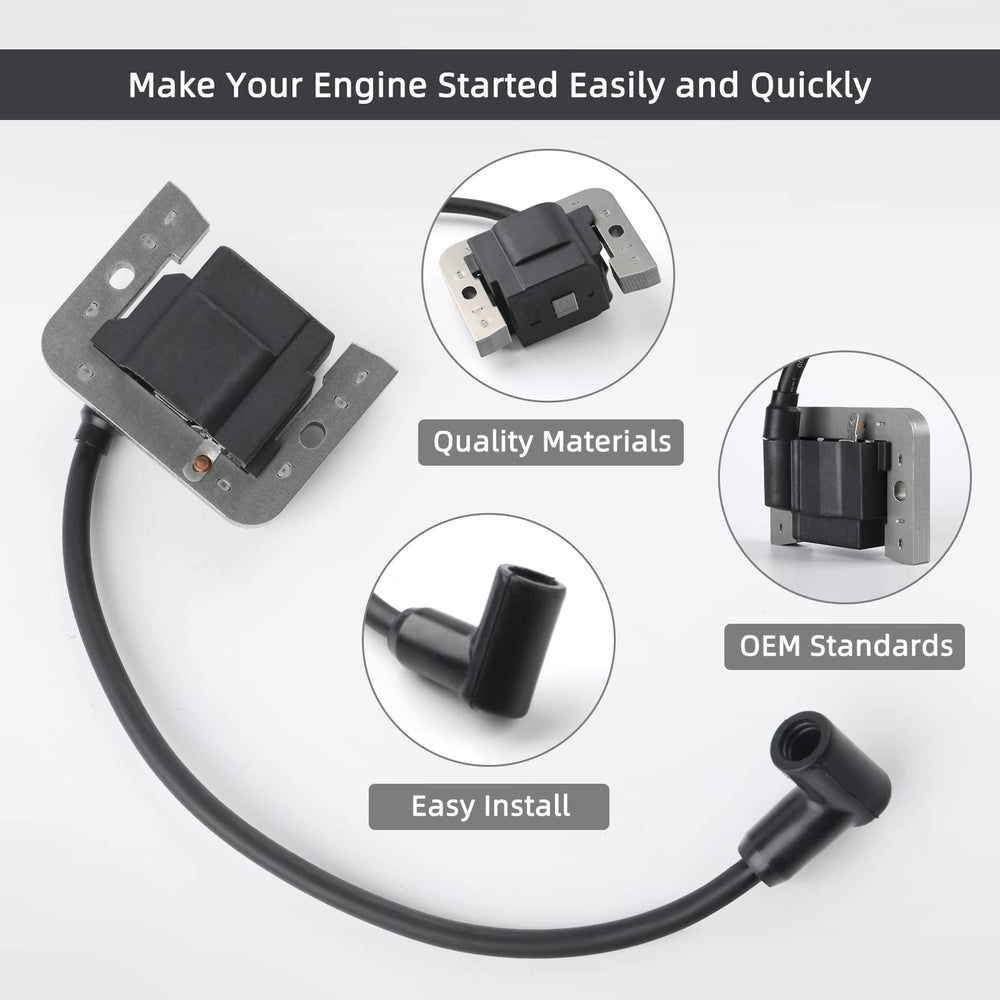TANG ignition coil core and windings close-up showing quality materials and durability