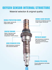 TAUTOY downstream sensor detail highlighting protective sleeve and durability