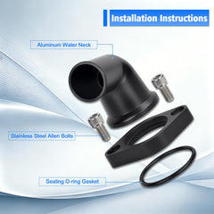 TBAPFS swivel joint detail demonstrating 15° rotation for improved hose routing and clearance