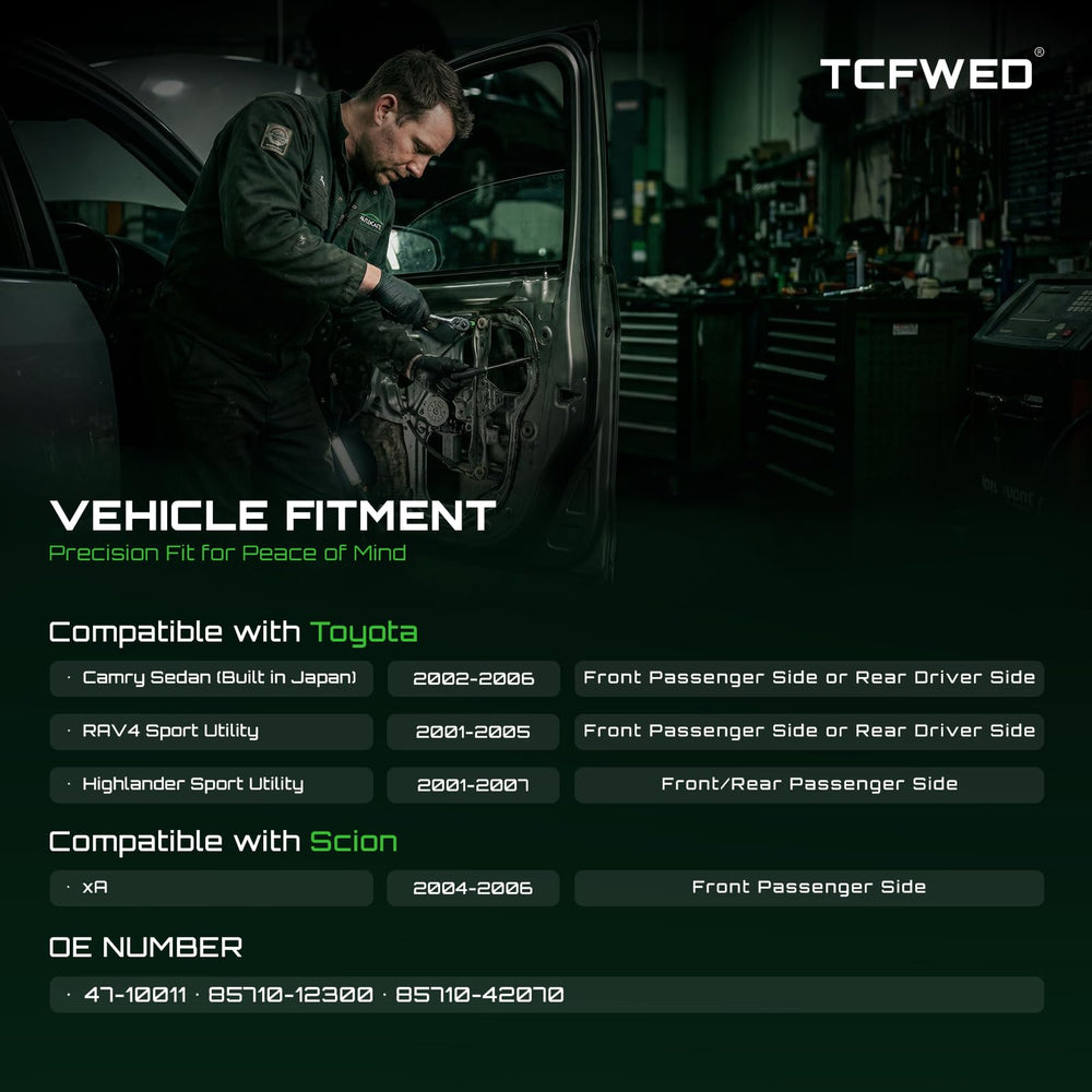 TCFWED mounting holes detail highlighting precise fit and easy alignment benefit