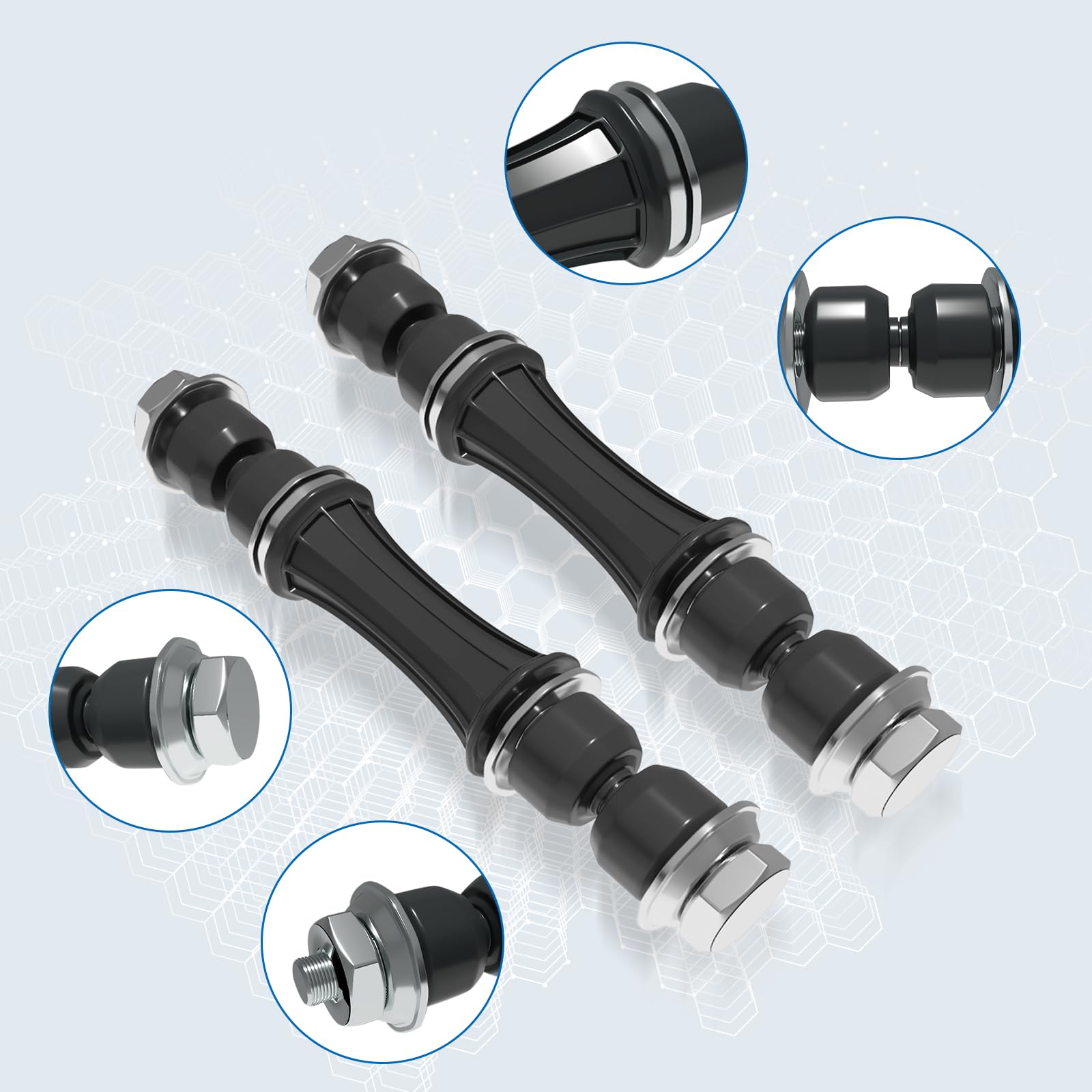 TCHENPART link being torqued in place showing proper installation reliability