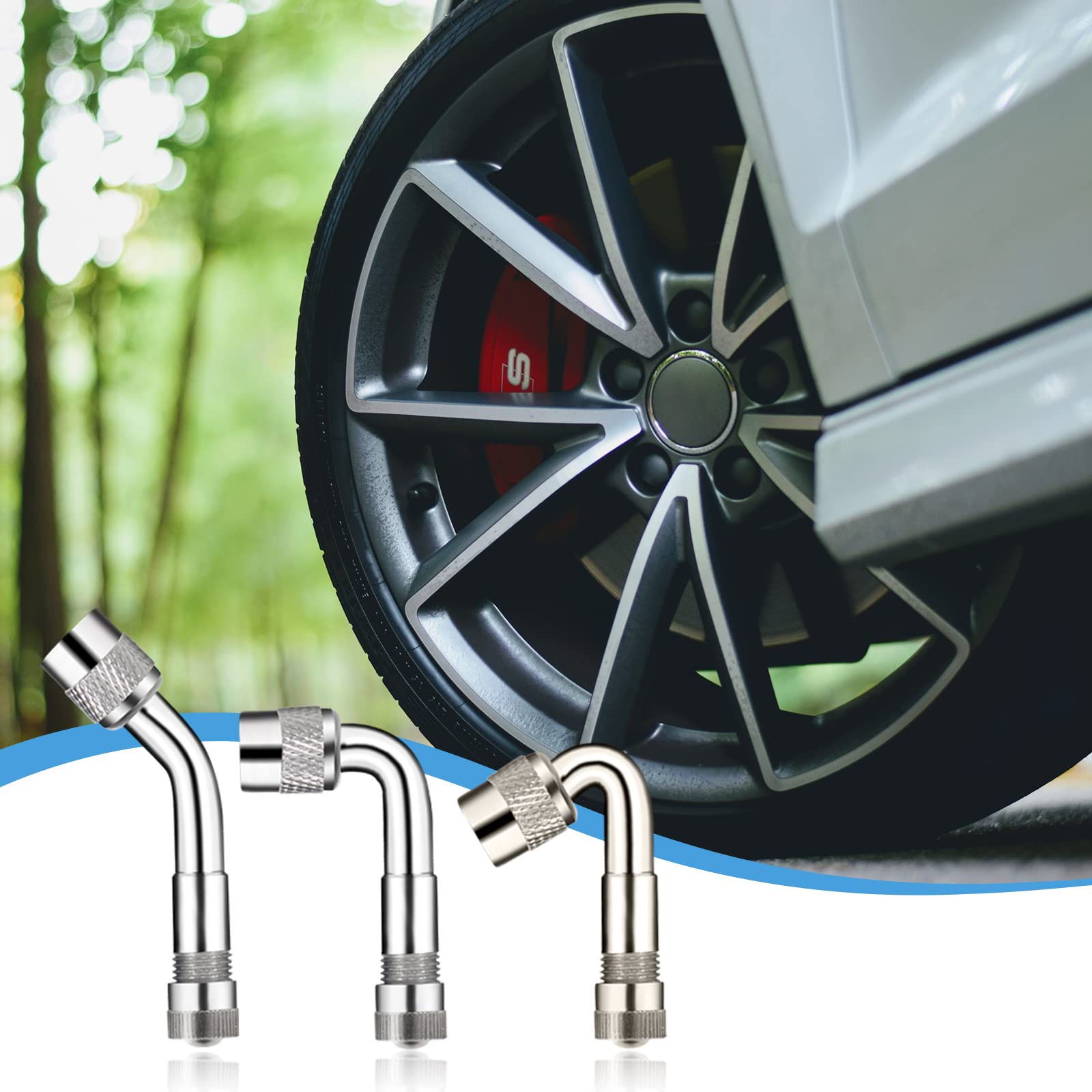 tchrules installed on dual wheel demonstrating easier access to inner valve and safer inflation