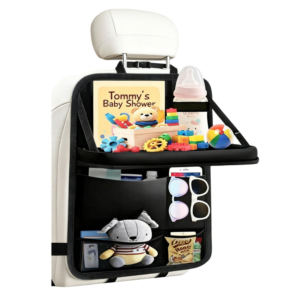 TCJJ front view showing organizer and neat storage benefit