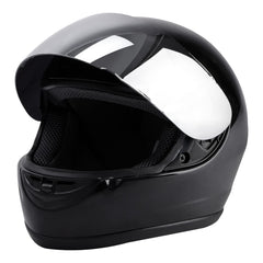 TCMT helmet front view showing DOT-approved protection and full-face coverage