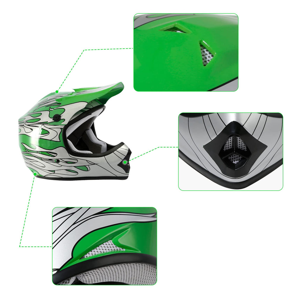 TCMT helmet in use on young rider demonstrating secure fit and comfort benefit