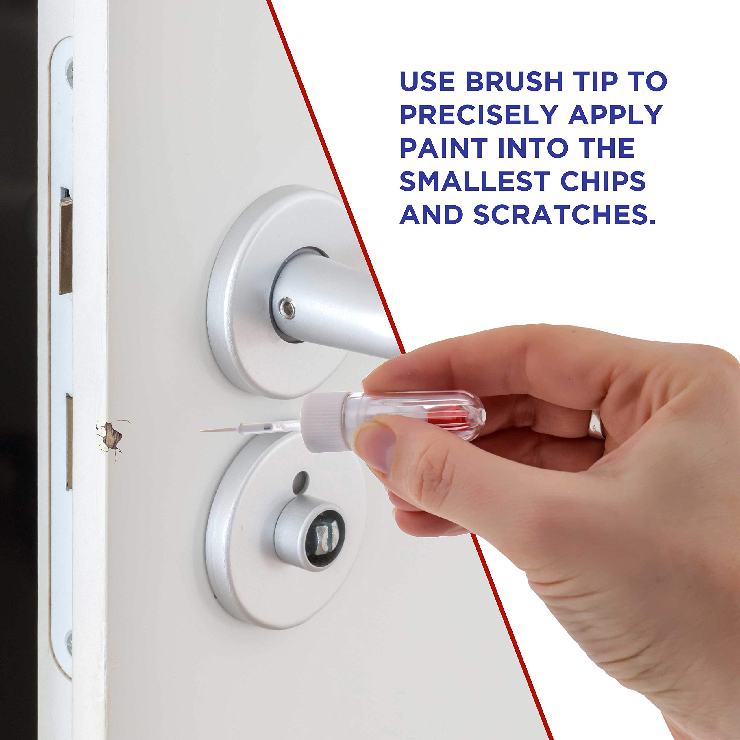 TCP Global pen repairing a car scratch for fast touch-up