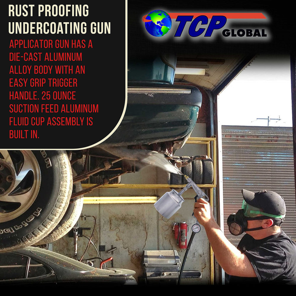 TCP Global comfortable grip and trigger detail for reduced user fatigue
