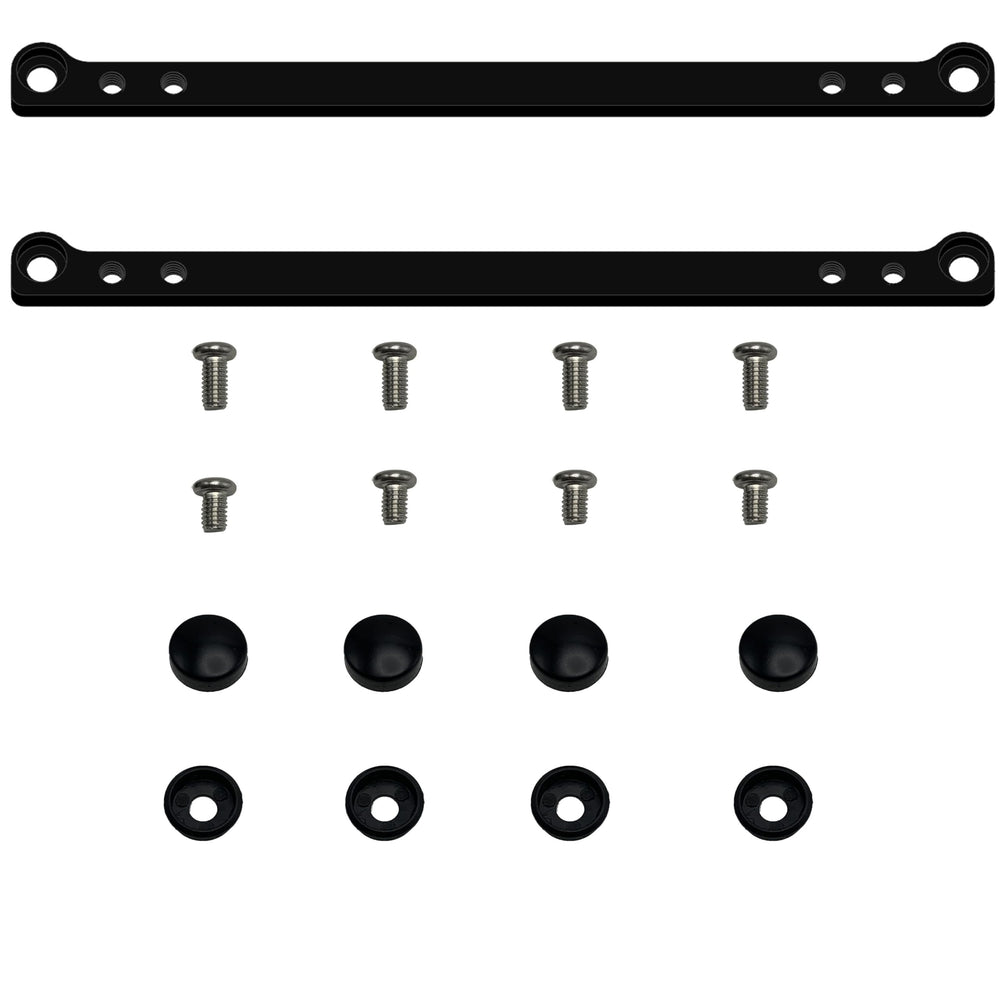 TDPROMOTO front view adapter showing mounting alignment and clean fit