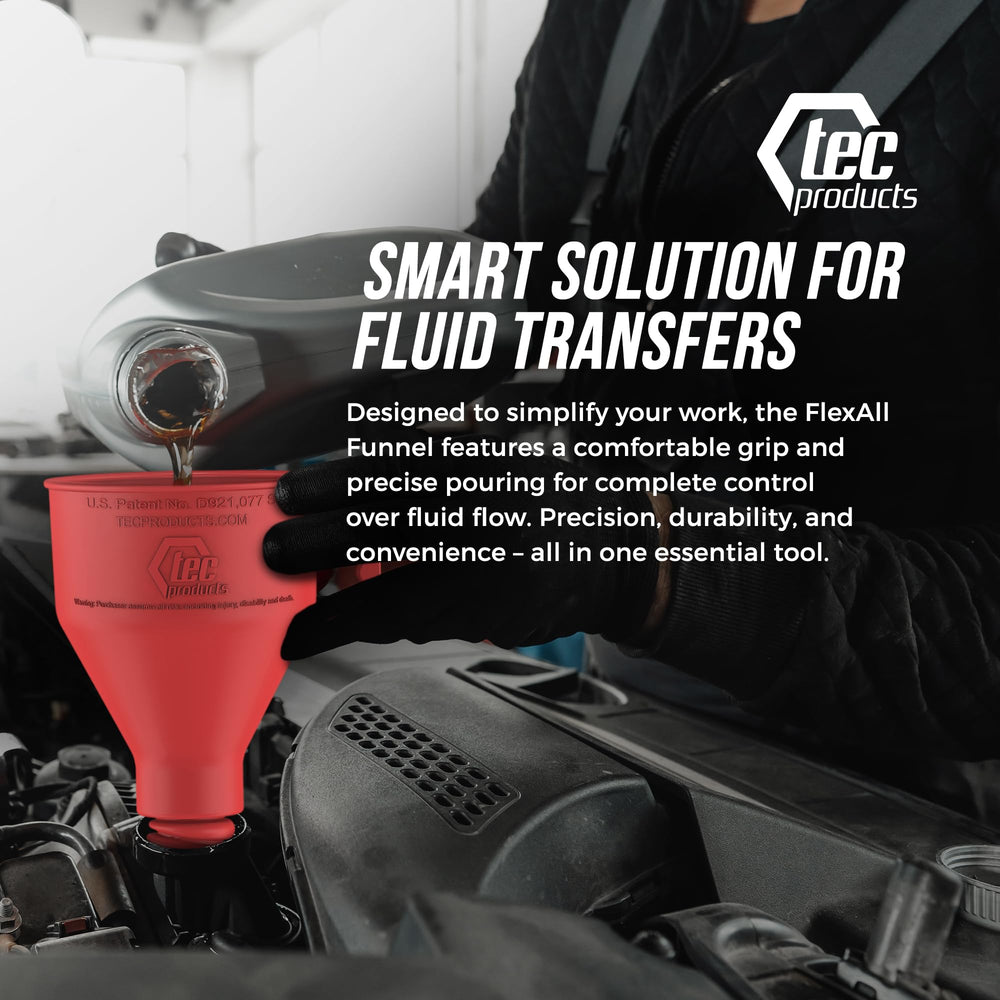 TEC Products lifestyle shot in garage illustrating professional-grade convenience