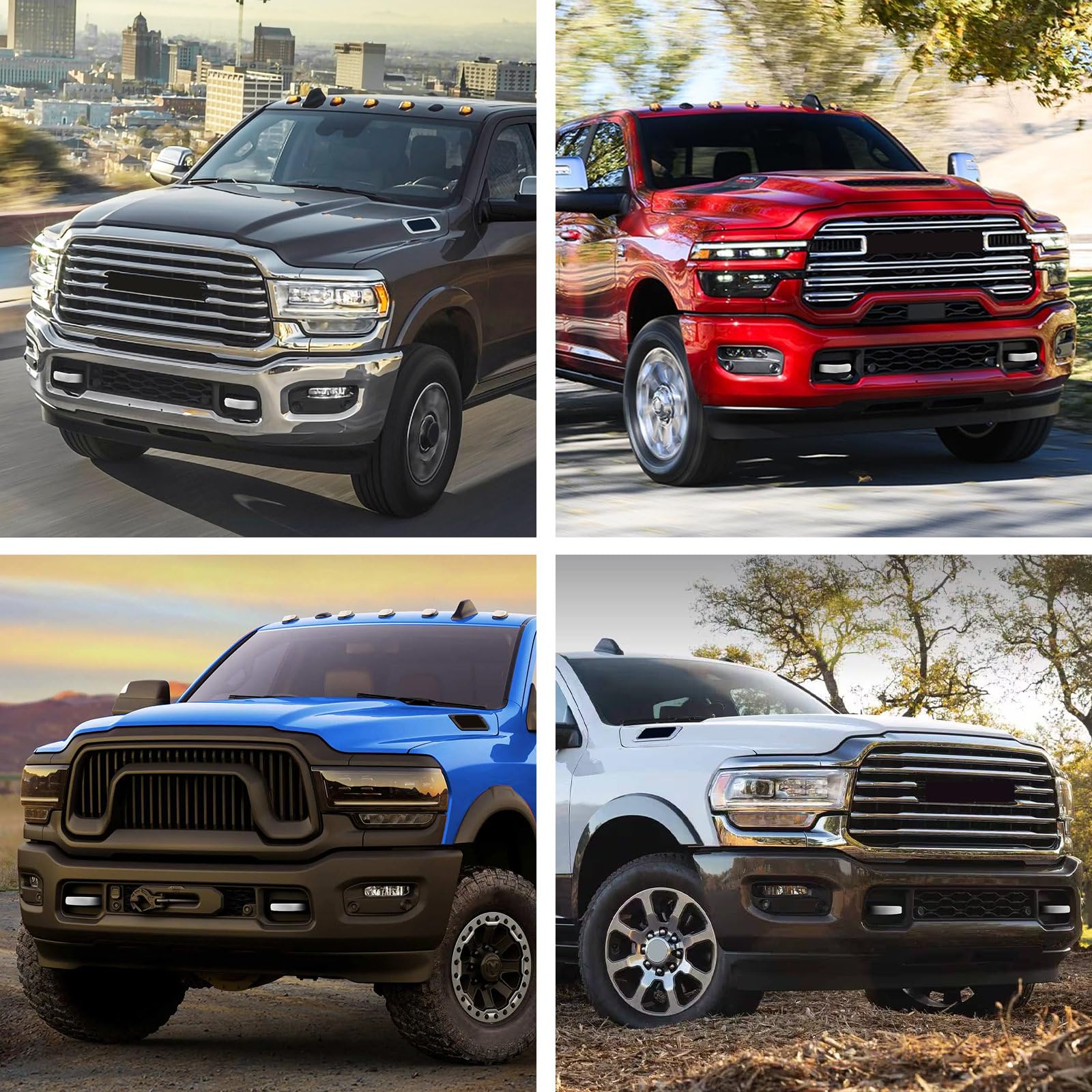 TECHPICCO lifestyle road shot of RAM with covers fitted offering protection and polished styling