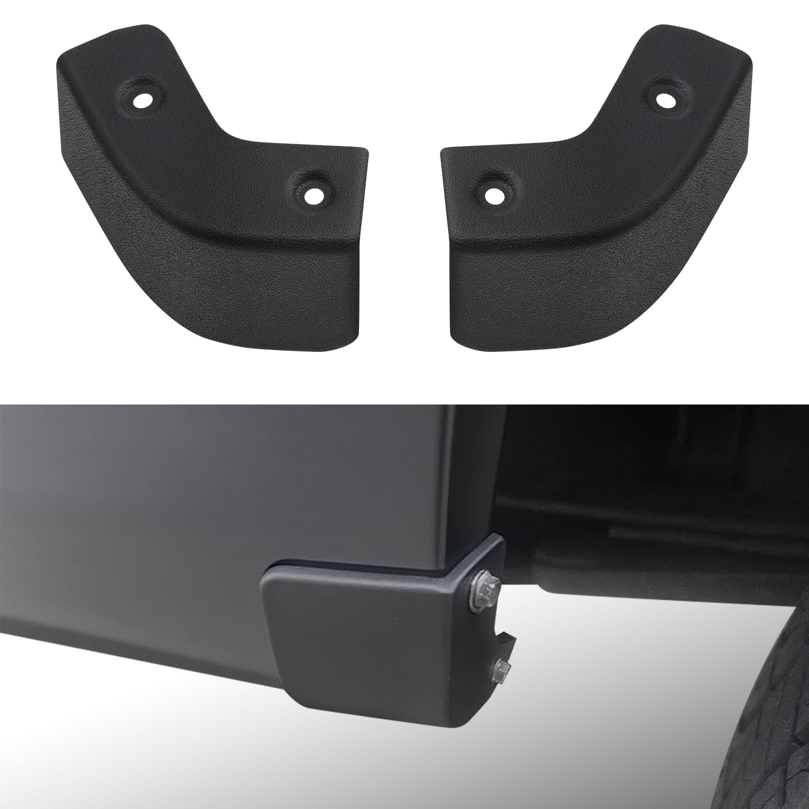 TECHPICCO front view installed on Ford F150 showing neat rear fender finish and streamlined look