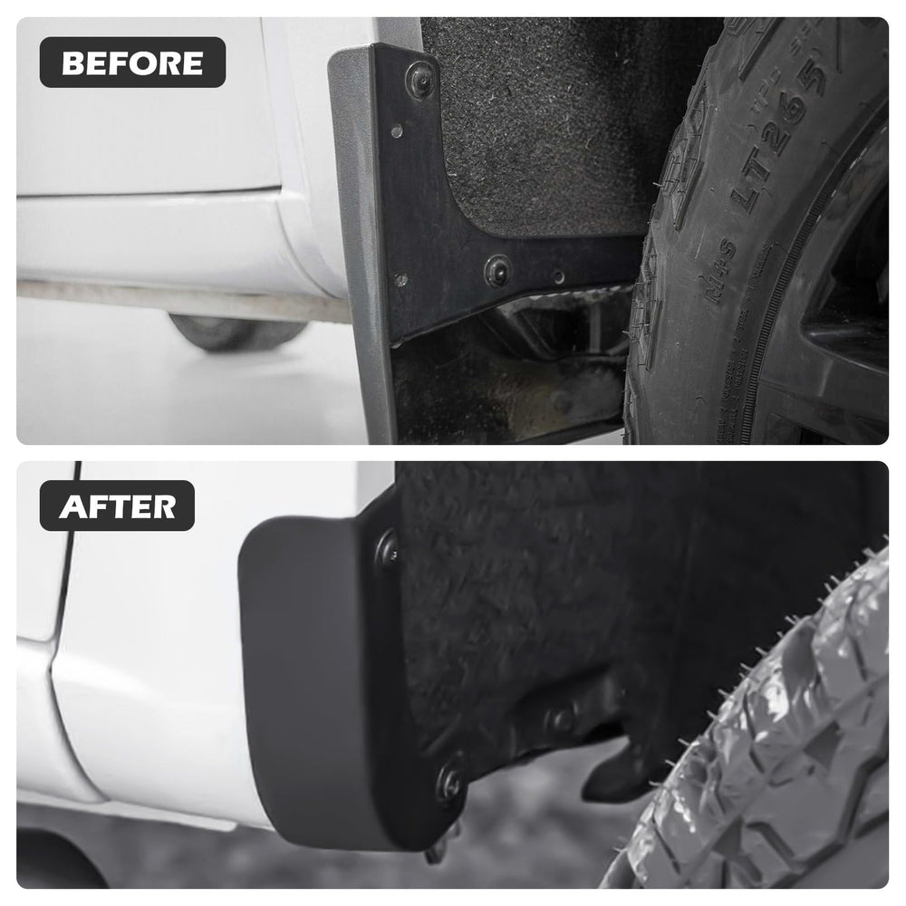 TECHPICCO installation image showing no-drill fit and easy replacement benefit
