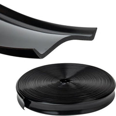 TeegRoow front roll packaging showing 100ft trim and easy storage benefit
