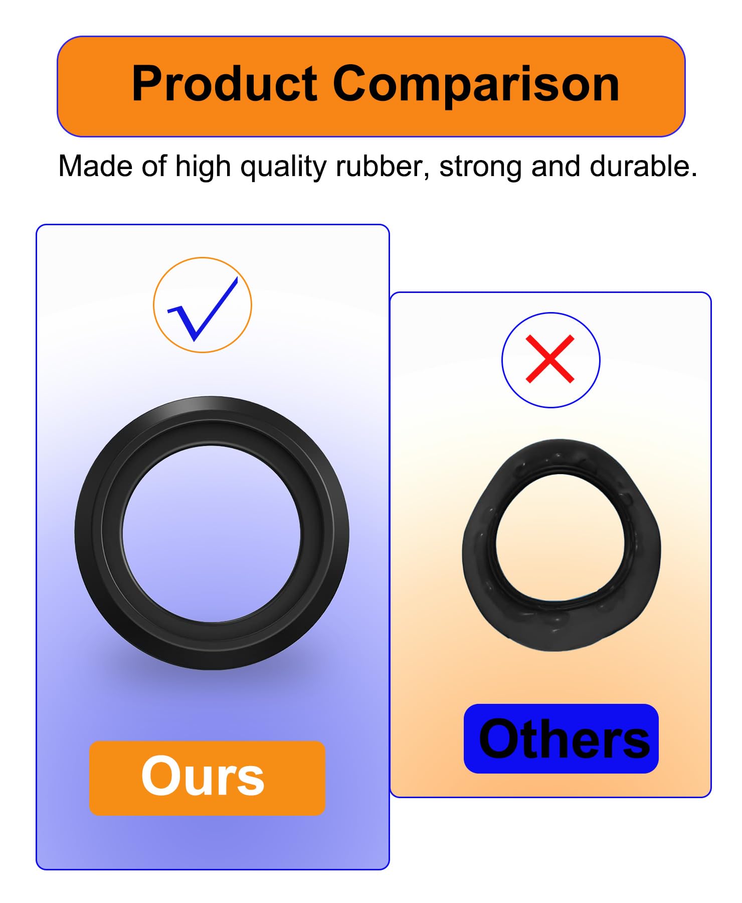 TeegRoow hand-held seal showing flexible texture for long-lasting compression benefit