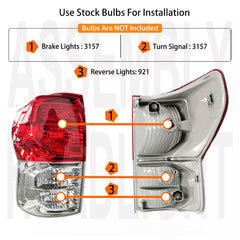 teilando left taillight close-up lens texture showing UV-resistant clarity