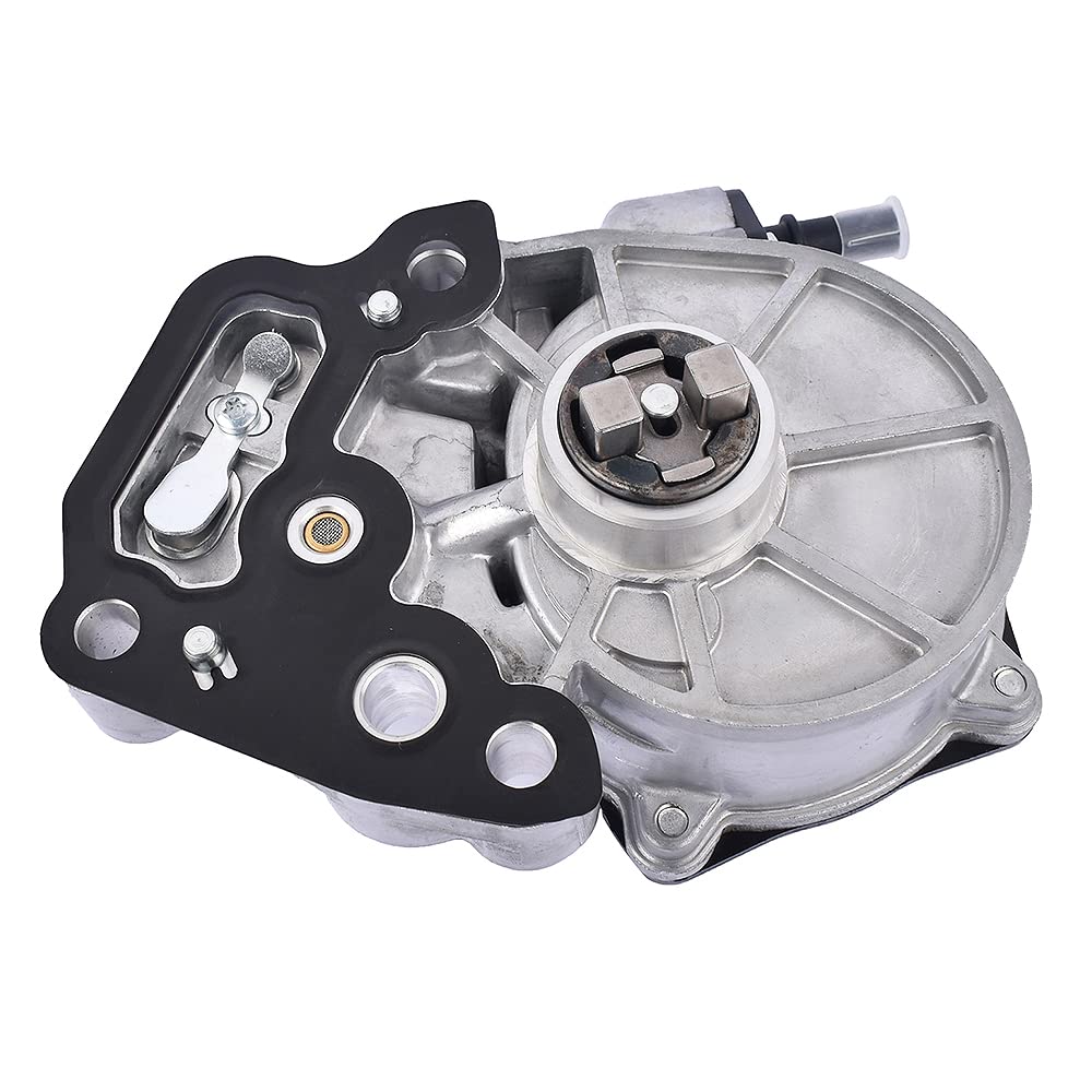 TEKKOAUTO vacuum pump casting texture close-up showing durable construction benefit