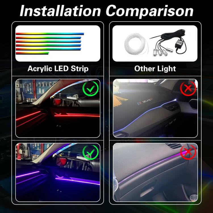 TEKSHINNY built-in microphone detail for music-responsive lighting