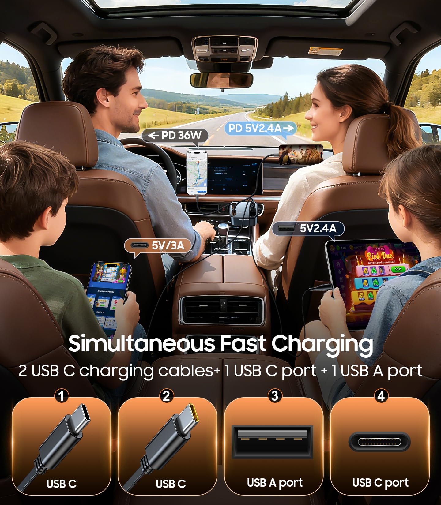 Temdan next to smartphone showing compact size and travel-friendly benefit