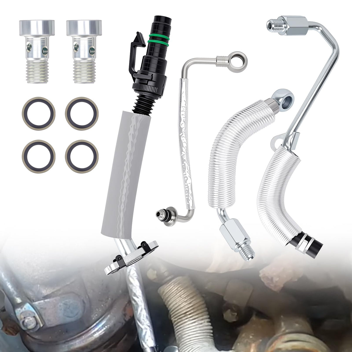 TEMSONE front packaging assembly showing complete kit and benefits
