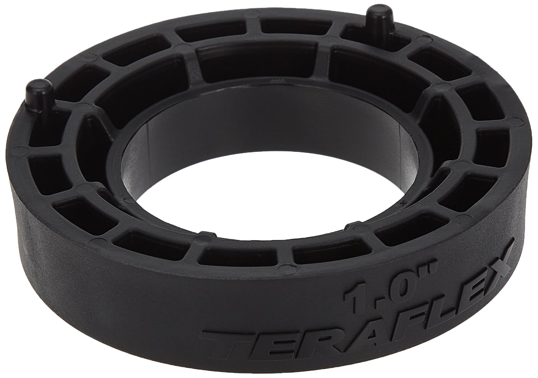 TeraFlex bump stop extension detail showing increased clearance