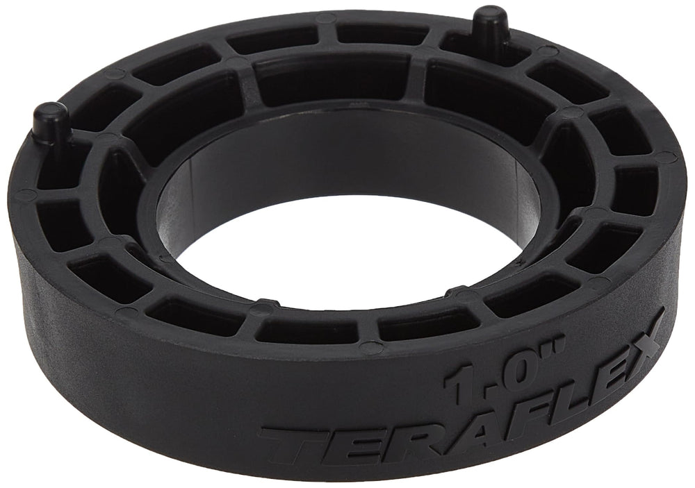 TeraFlex bump stop extension detail showing increased clearance