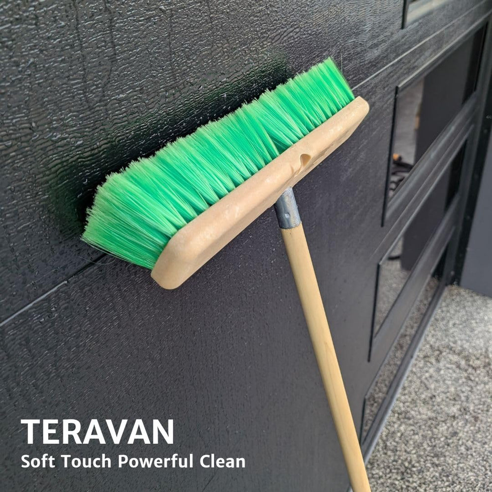 Teravan beside ruler showing 14-inch size for fast wide-area coverage