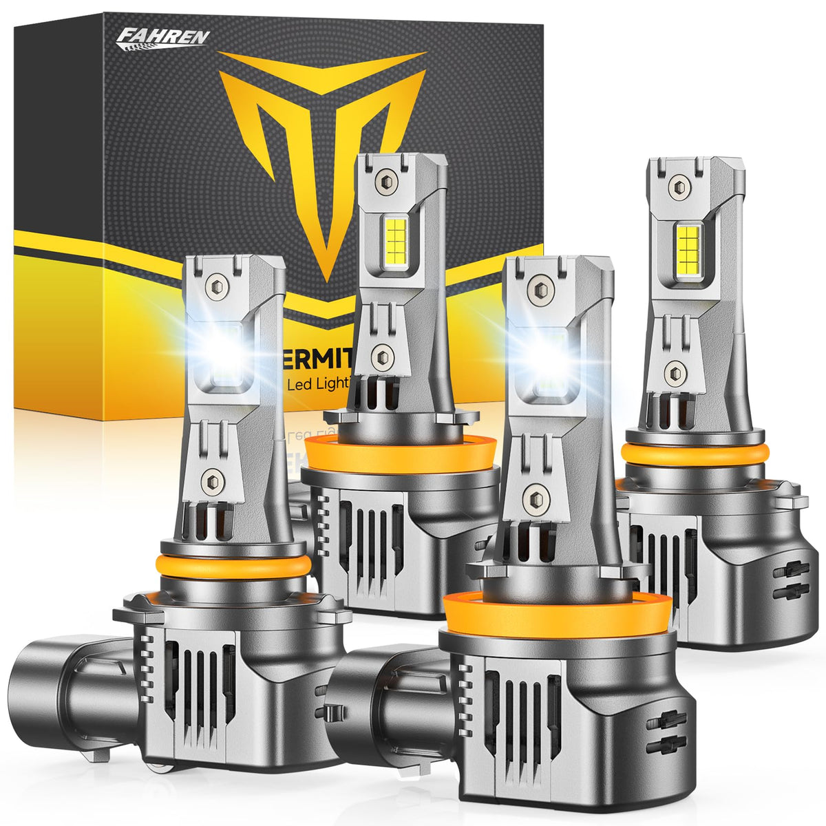 Termitor front packaging showing pack of four bulbs and benefits